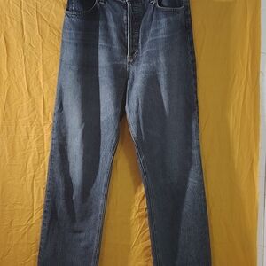 Agolde Women's Straight Leg Jeans - Dark Blue